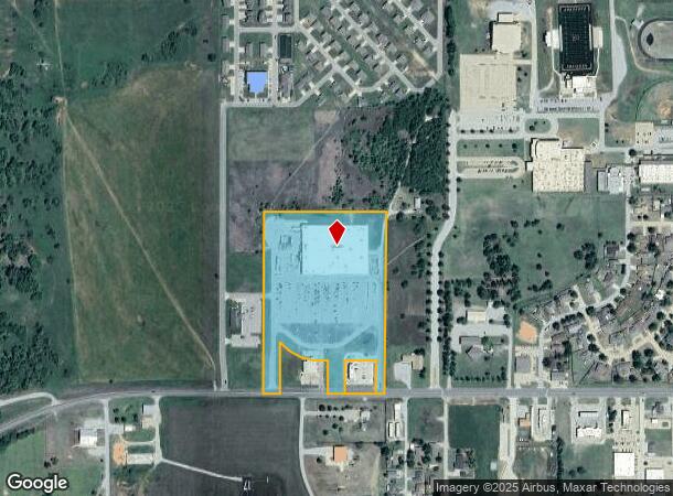  1201 W Petree Rd, Anadarko, OK Parcel Map