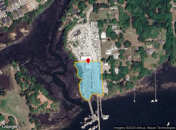  130 Wando Creek Ln, Charleston, SC Parcel Map