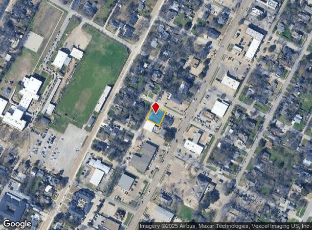401 W 5Th St, Waxahachie, TX Parcel Map