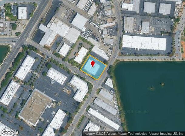  1261 Dell Ave, Campbell, CA Parcel Map