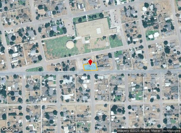 700 W Division St, Slaton, TX Parcel Map