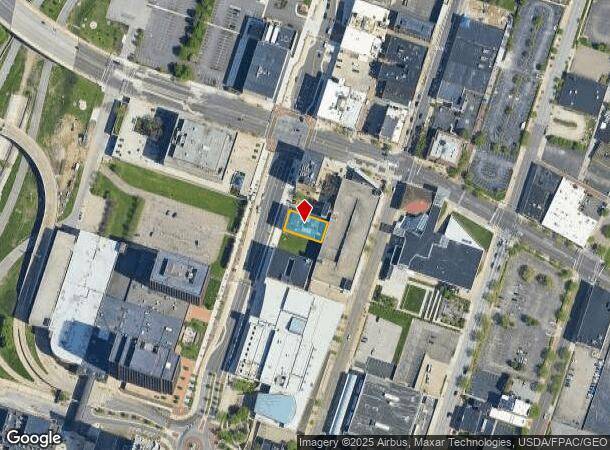 17 S Main St, Akron, OH Parcel Map