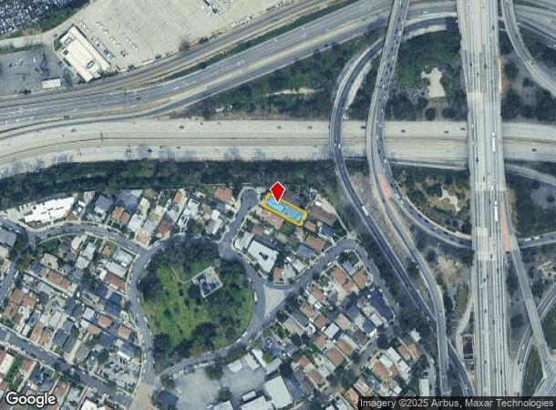  716 Echandia St, Los Angeles, CA Parcel Map