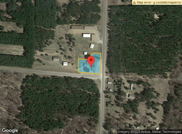  N10503 Newton Lake Rd, Athelstane, WI Parcel Map