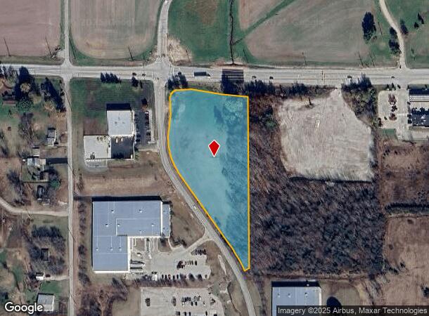  Woodside S, Columbus, IN Parcel Map