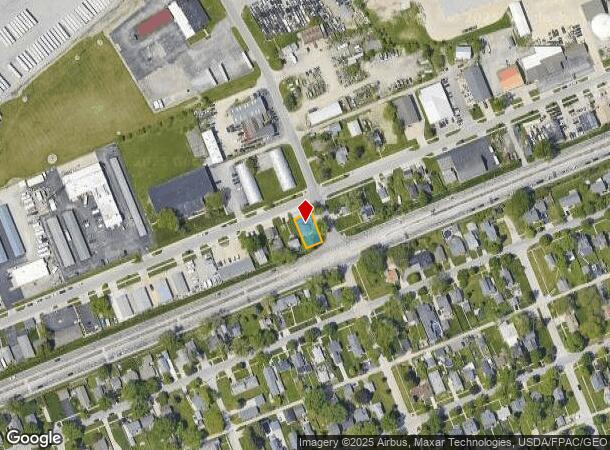  402 W Sophia St, Maumee, OH Parcel Map