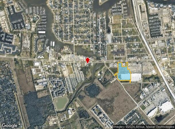  257 Marina Bay Dr, Kemah, TX Parcel Map