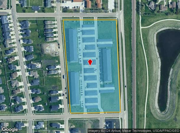  3420 18Th St S, Moorhead, MN Parcel Map