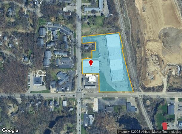 3003 S Burdick St, Kalamazoo, MI Parcel Map