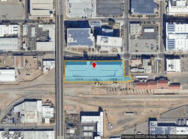  501 W Jackson St, Phoenix, AZ Parcel Map