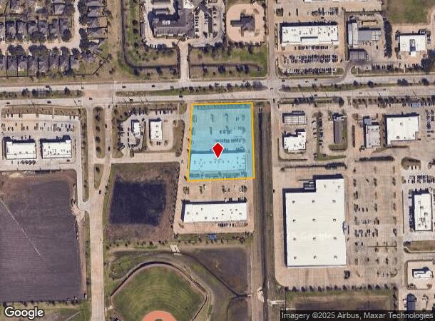 11710 Broadway St, Pearland, TX Parcel Map