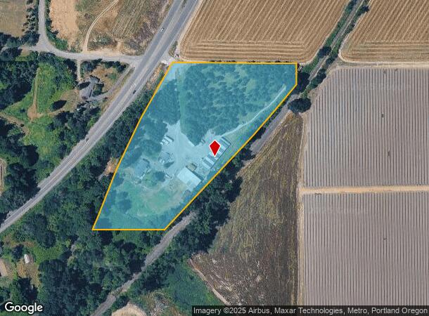  19820 Highway 99W, Dayton, OR Parcel Map