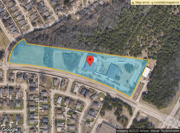  129 W Wintergreen Rd, Cedar Hill, TX Parcel Map