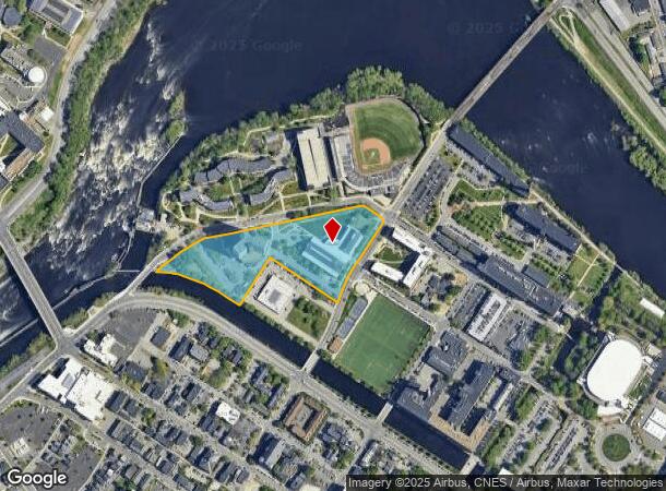 100 Pawtucket St, Lowell, MA Parcel Map