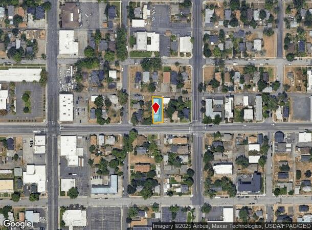  818 W Maxwell Ave, Spokane, WA Parcel Map