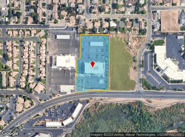 617 E Riverside Dr, Saint George, UT Parcel Map
