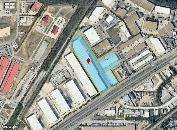  3331 N Panam Expy, San Antonio, TX Parcel Map