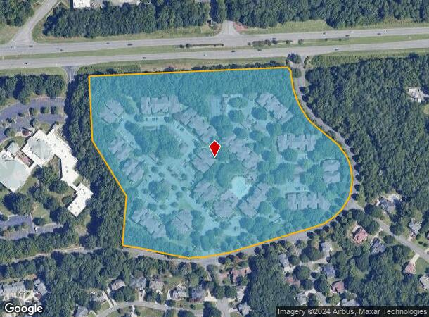  3702 Dry Brook Rd, Charlotte, NC Parcel Map