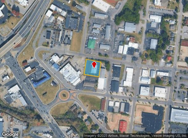  515 W Burton St, Murfreesboro, TN Parcel Map