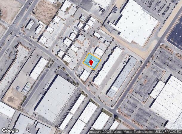  11351 James Watt Dr, El Paso, TX Parcel Map