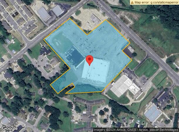  1735 N Roberts Ave, Lumberton, NC Parcel Map