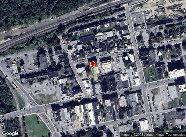  218 E Chestnut St, Coatesville, PA Parcel Map