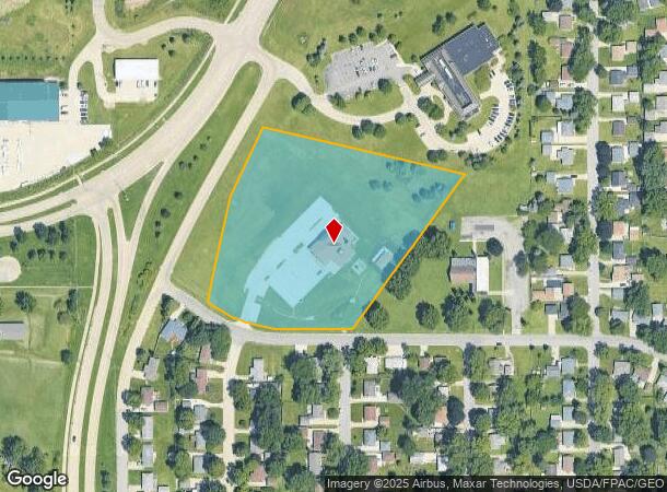 2110 Sager Ave, Waterloo, IA Parcel Map