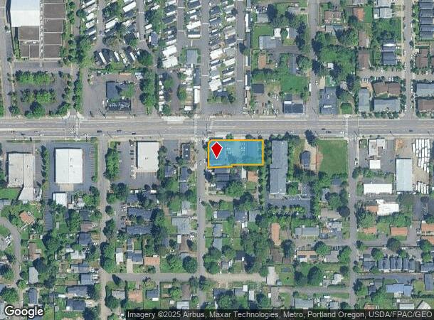  16804 Se Division St, Portland, OR Parcel Map