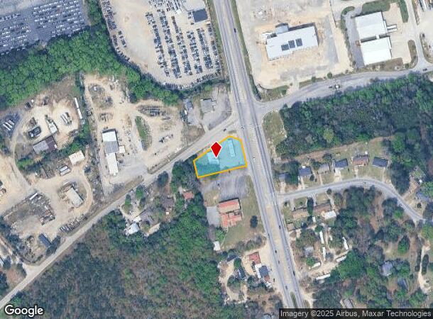 3504 Charleston Hwy, West Columbia, SC Parcel Map
