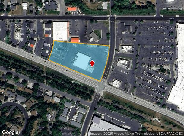  1401 S Blaine St, Moscow, ID Parcel Map