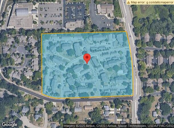  8580 Franlo Rd, Eden Prairie, MN Parcel Map