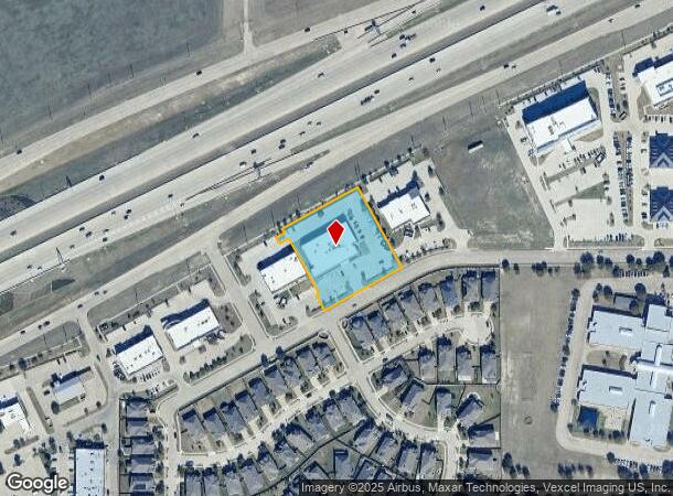  3585 National Dr, Plano, TX Parcel Map