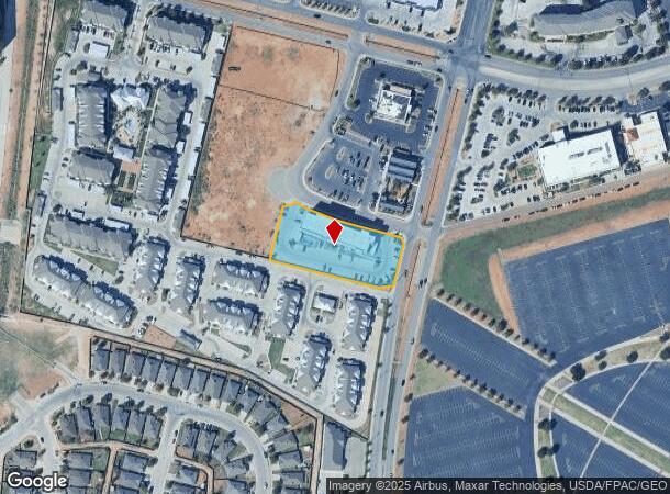  1101 Windhaven Dr, Midland, TX Parcel Map