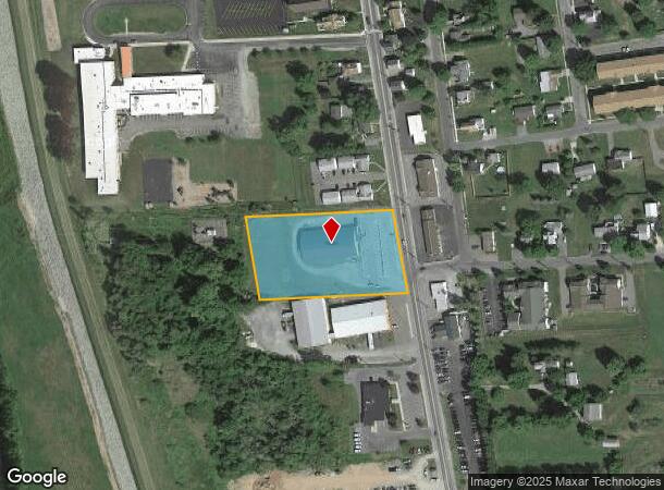  306 S Main St, Mansfield, PA Parcel Map