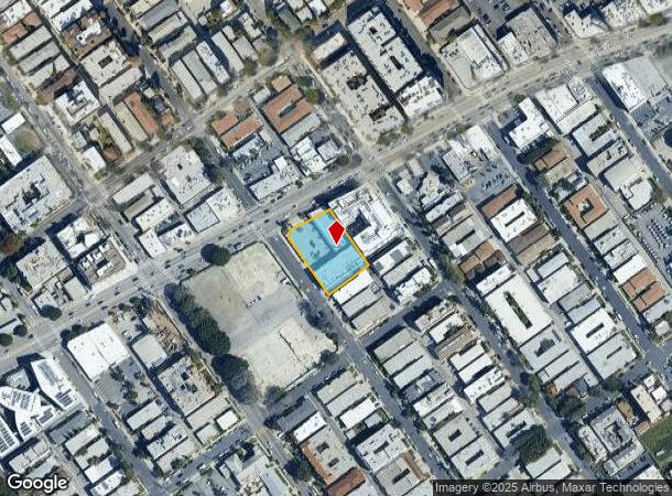  11628 Santa Monica Blvd, Los Angeles, CA Parcel Map