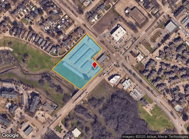 1501 Oates Dr, Mesquite, TX Parcel Map