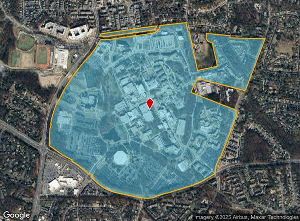  4400 University Dr, Fairfax, VA Parcel Map