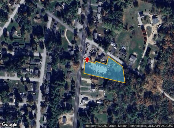  1101 Main St, Lewiston, ME Parcel Map