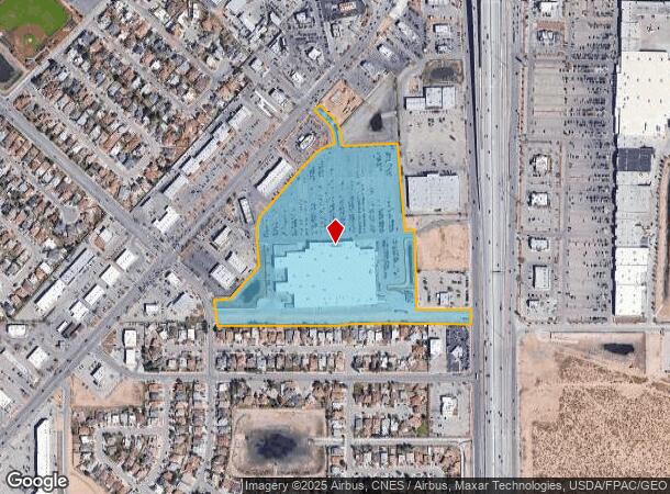  1850 N Zaragoza Rd, El Paso, TX Parcel Map