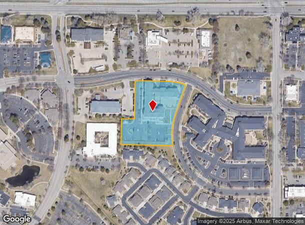  1521 Oakridge Dr, Fort Collins, CO Parcel Map