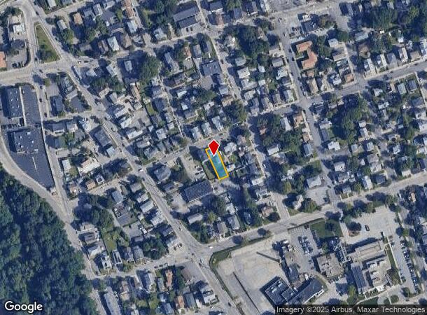61 Meadow St, Pawtucket, RI Parcel Map