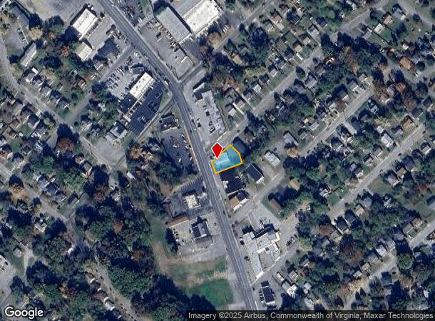  2419 Williamson Rd Ne, Roanoke, VA Parcel Map