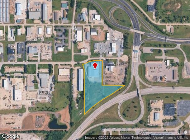 1345 Sw 42Nd St, Topeka, KS Parcel Map