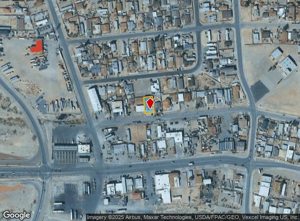  805 Zinn Rd, Canutillo, TX Parcel Map