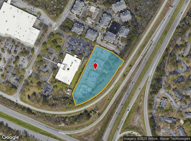  2244 Ashley Crossing Dr, Charleston, SC Parcel Map