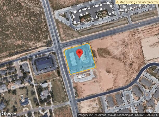  5000 N Big Spring St, Midland, TX Parcel Map