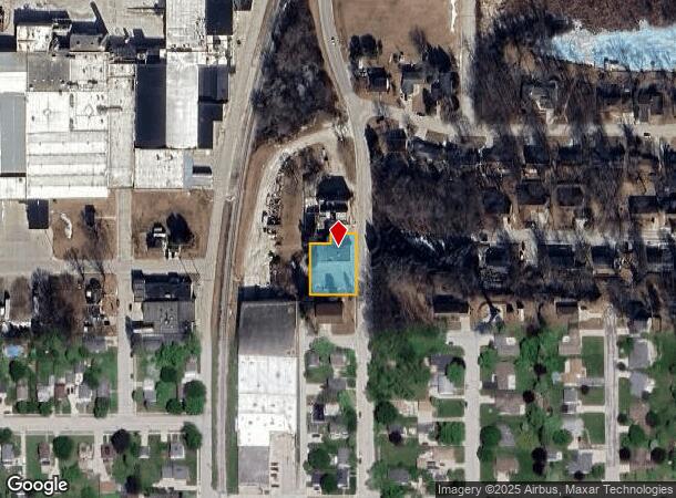 615 Carroll St, Random Lake, WI Parcel Map