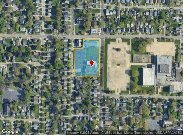 2100 2122 Sw 16Th St Sw, Akron, OH Parcel Map