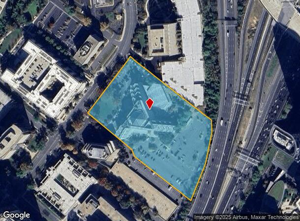  7920 Jones Branch Dr, Mc Lean, VA Parcel Map