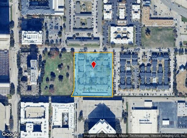 5444 Peterson Ln, Dallas, TX Parcel Map